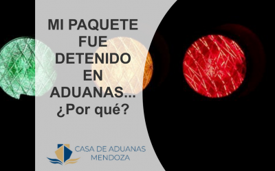 Mi paquete esta detenido en aduana