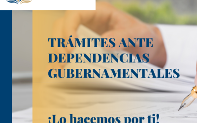 Trámites ante dependencias gubernamentales