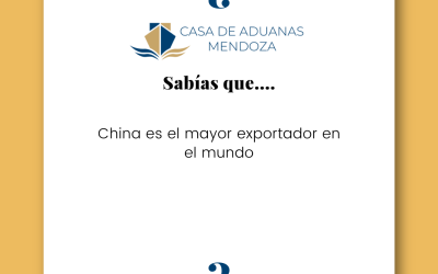 ¿SABÍAS QUE…China es el mayor exportador del mundo?