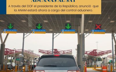 Publican decreto presidencial que quita control de aduanas al SAT