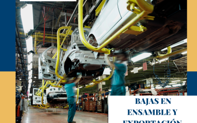 Bajas en Ensamble y Exportación Automotriz