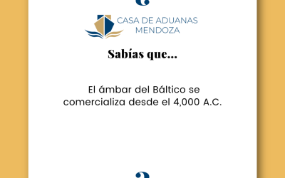 El ámbar del báltico se comercializa desde el 4 mil A.C.