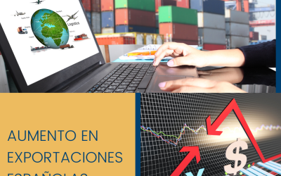 Aumento en exportaciones españolas.