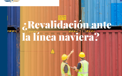 ¿Revalidación ante la línea naviera? ¡Nosotros lo hacemos por ti!