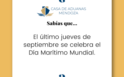 El último jueves de septiembre se celebra el Día Marítimo Mundial.￼