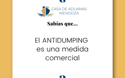 El ANTIDUMPING es una medida comercial.