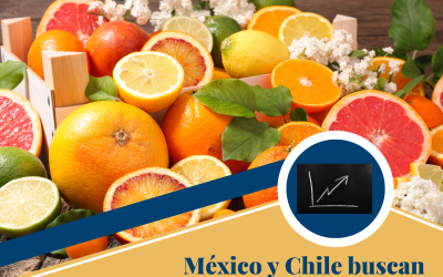 México y Chile buscan aumentar el comercio de agroalimentos.