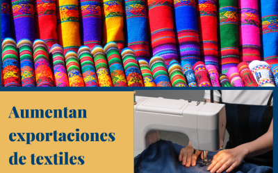 Aumentan exportaciones de textiles mexicanos.