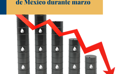 Caen exportaciones petroleras en México durante marzo.