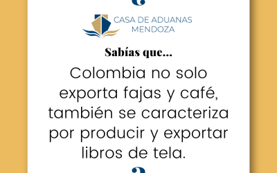 Colombia no solo exporta fajas y café, también se caracteriza por producir y exportar libros de tela.