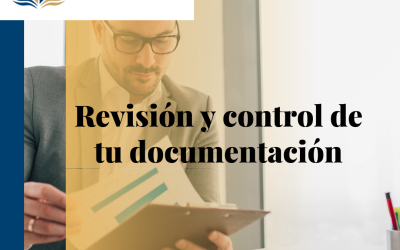 Revisión y control de tu documentación.