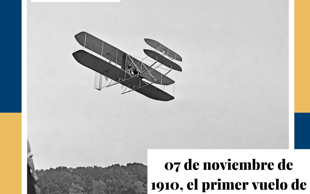 07 de noviembre de 1910, el primer vuelo de carga.
