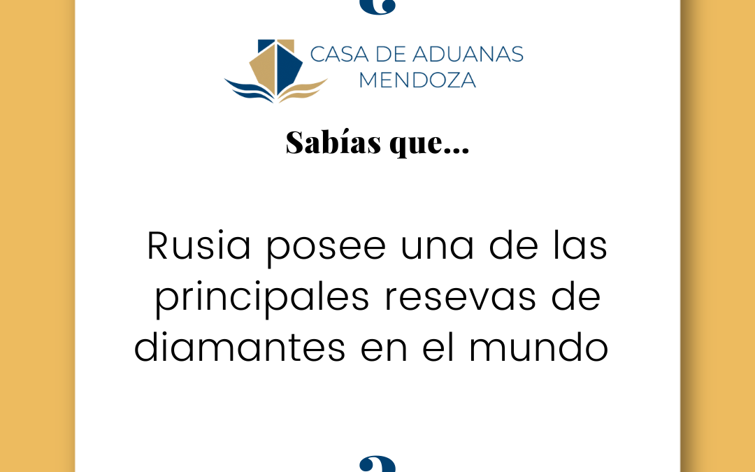 Rusia posee una de las principales reservas de diamantes en el mundo.