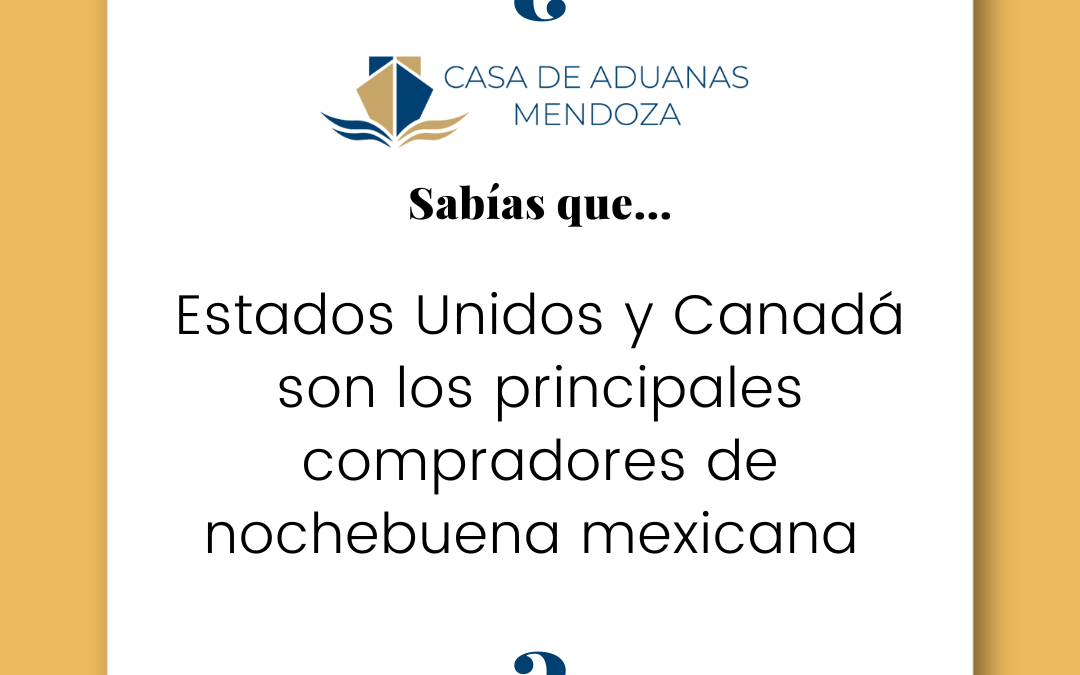 Estados Unidos y Canadá son los principales compradores de nochebuena mexicana.