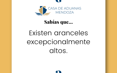 Existen aranceles excepcionalmente altos
